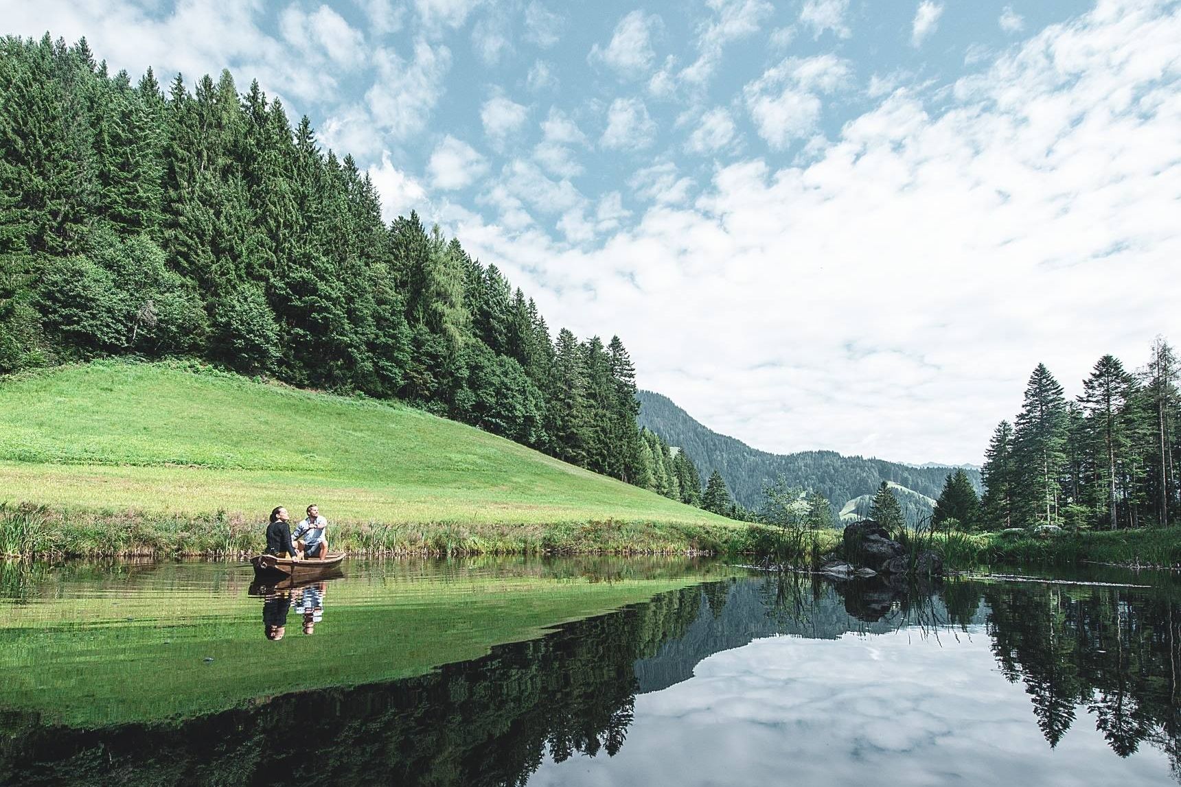 Ritzensee Der See Im Pinzgau Zum Baden
